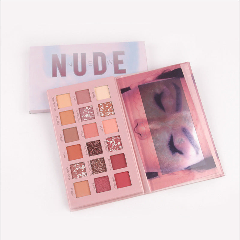 18 Color Desert Eye Shadow Nude Desert Hot Style Pearlescent